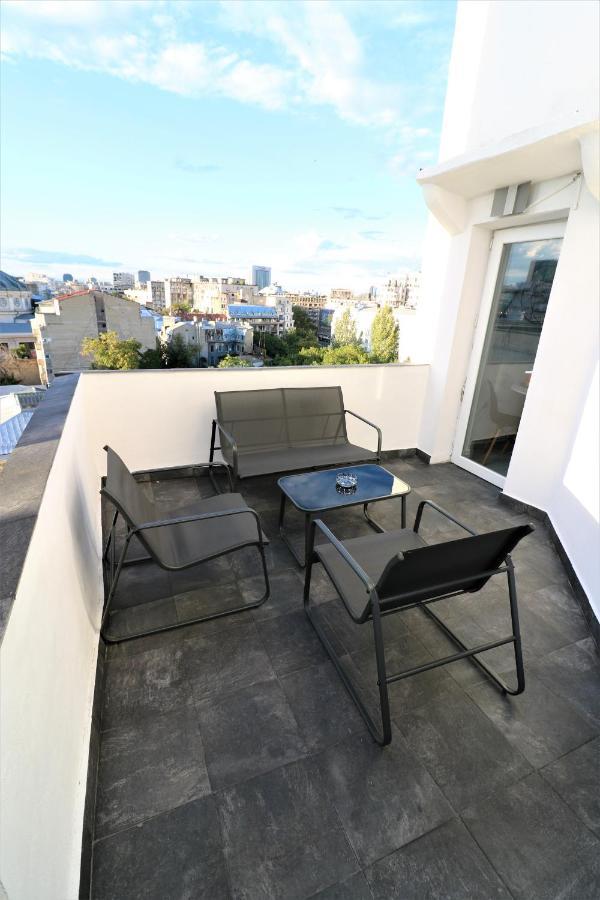 Athenee Palace Apartment - Panoramic View Terrace & Balcony - Free Minibar Bucureşti Exterior foto
