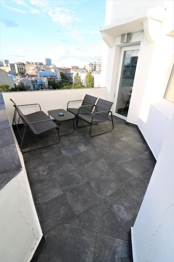 Athenee Palace Apartment - Panoramic View Terrace & Balcony - Free Minibar Bucureşti Exterior foto